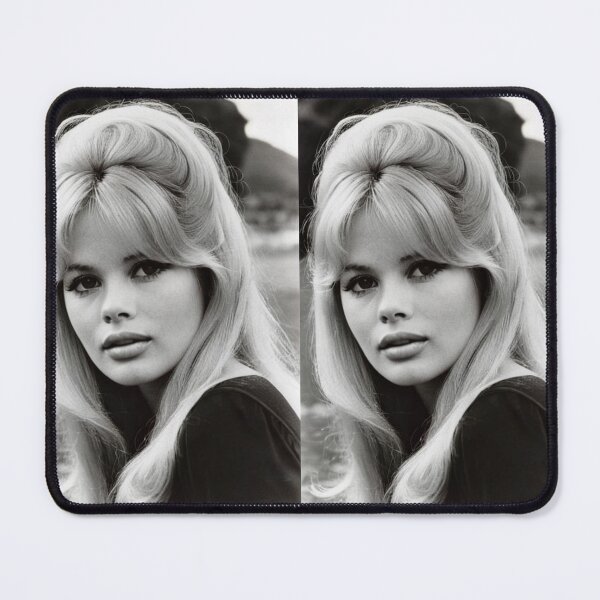 Item preview, Cinema - Great French Actress, Black and White Portrait in London Swinging Sixties Style designed and sold by Beat-It.