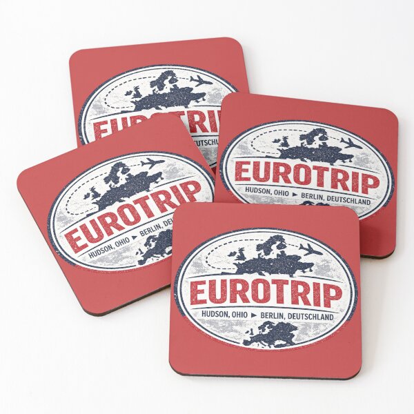 Item preview, Eurotrip Hudson Berlin Design Classic Retro Travel designed and sold by killem667.