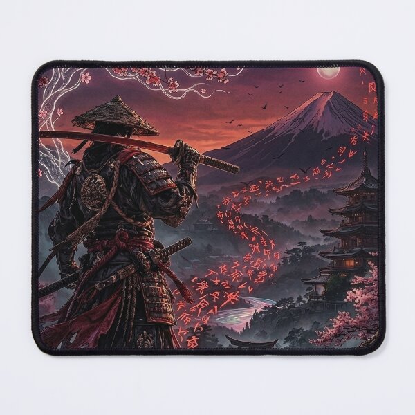 Item preview, Samurai Warrior Spirit - Ancient Japan Fantasy Poster designed and sold by Color Verse1.