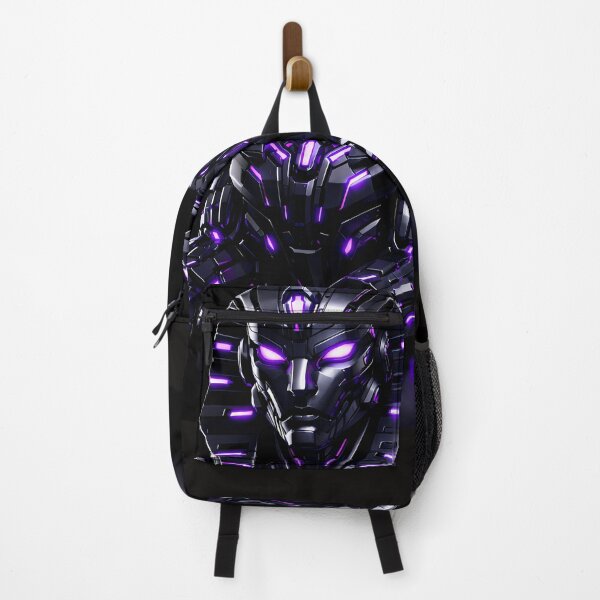 Item preview, Cyberpunk Sphinx – Neon Violet Guardian designed and sold by Neo Tokio.