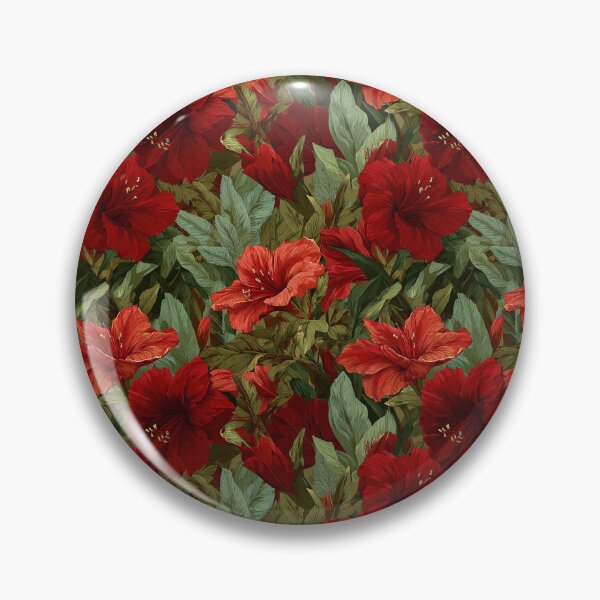 Item preview, Exotic Amaryllis Print - Flower Floral Pattern   - Retirement Gifts For Grandpa designed and sold by RoyalStarsPatts.
