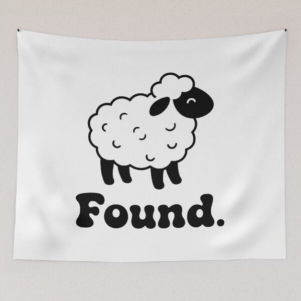 Item preview, Found Lost Sheep designed and sold by gunaone-design.