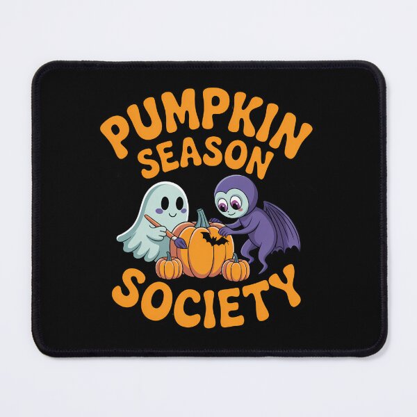 Item preview, Pumpkin Season Society Cute Ghost and Bat Halloween Design designed and sold by Raw Tigers.