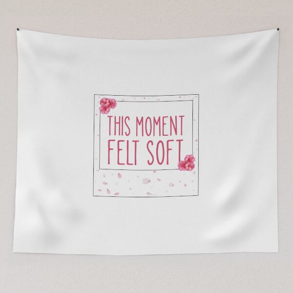 Item preview, This Moment Felt Soft – Pink Polaroid Aesthetic designed and sold by alaa9898.