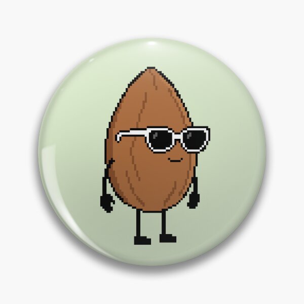 Item preview, Almond Pixel designed and sold by White Rim Mates.
