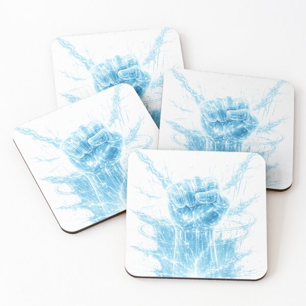 Item preview, Fist of Power Transparent Energy Artwork designed and sold by Hookesmode.