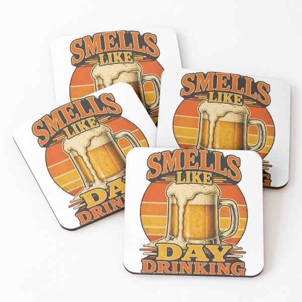 Item preview, Smells Like Day Drinking Funny Retro Beer Summer Party Meme designed and sold by ShopOnTheTopp.