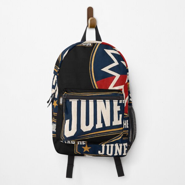 Item preview, Juneteenth Second Independence Day Freedom Star Historical Emblem Graphic Art Poster designed and sold by StanaLuis.