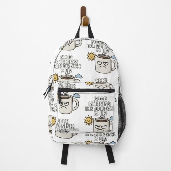 Item preview, Good Morning The Sour Face Is Up Funny Coffee Mug Cartoon designed and sold by RoyalDeluxGo.