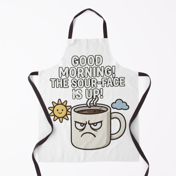 Item preview, Good Morning The Sour Face Is Up Funny Coffee Mug Cartoon designed and sold by RoyalDeluxGo.