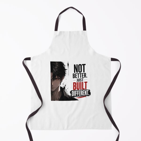 Item preview, Not Better Just Built Different Anime Sticker designed and sold by ravikiran2195.