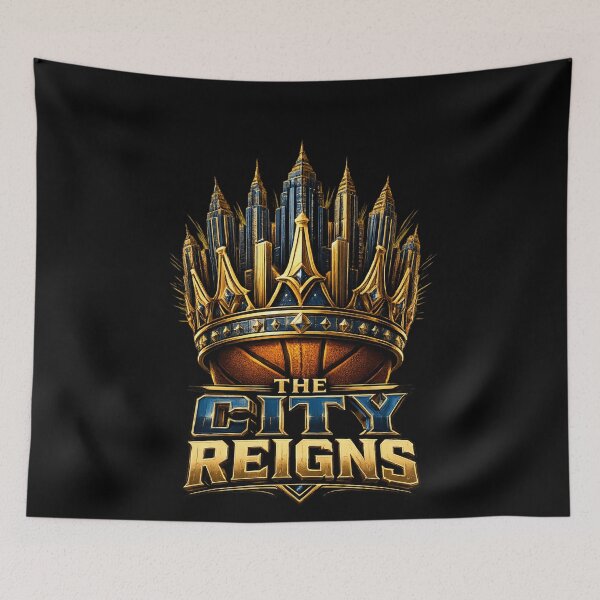 Item preview, New York Basketball the city reigns designed and sold by XYZ Studio.