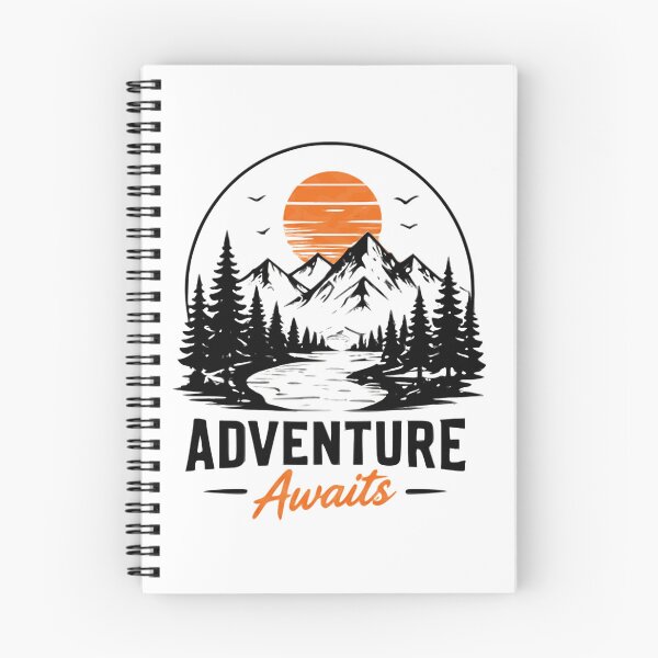 Item preview, Adventure Awaits Mountain Wilderness Scene designed and sold by NeuroJoyStudio.