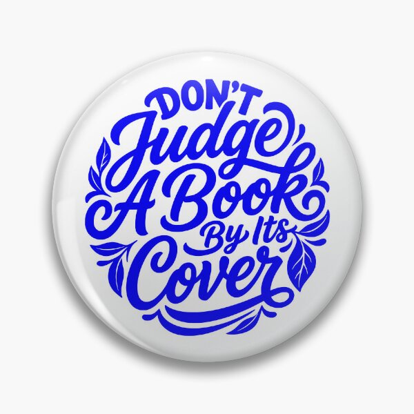 Item preview, Don't Judge A Book By Its Cover Art designed and sold by FaizArtShop.
