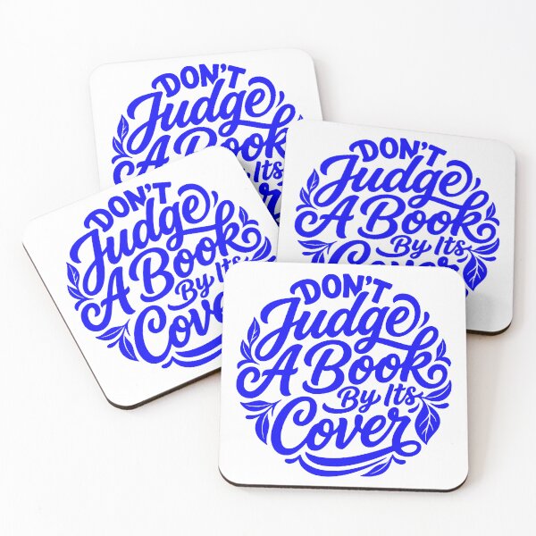 Item preview, Don't Judge A Book By Its Cover Art designed and sold by FaizArtShop.