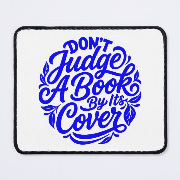 Item preview, Don't Judge A Book By Its Cover Art designed and sold by FaizArtShop.