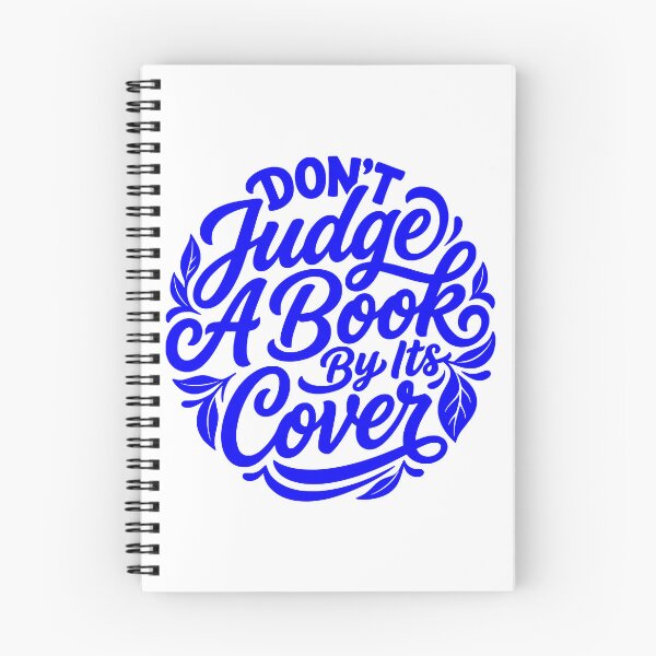 Item preview, Don't Judge A Book By Its Cover Art designed and sold by FaizArtShop.