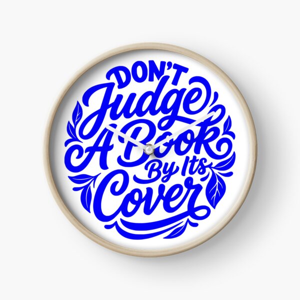Item preview, Don't Judge A Book By Its Cover Art designed and sold by FaizArtShop.