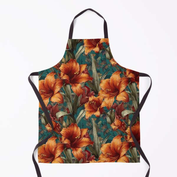 Item preview, Petaled Amaryllis Floral - Retro Flower Floral - Retirement Gifts for Husband designed and sold by RoyalStarsPatts.