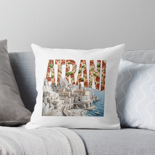 Item preview, Atrani Travel Typography Sticker Souvenir Summer Edition designed and sold by Imaginarium of Chaos falcon88 .