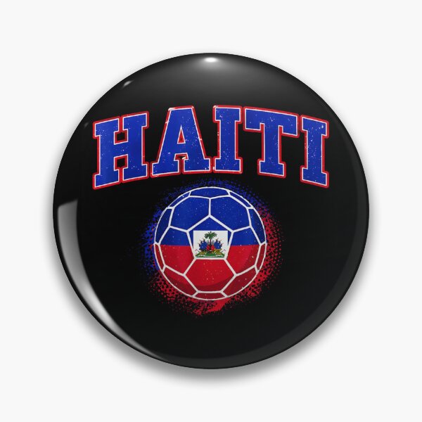 Item preview, Haiti Soccer Football Team National Flag Spirit Distressed Sports Graphic Print designed and sold by Capisedo.