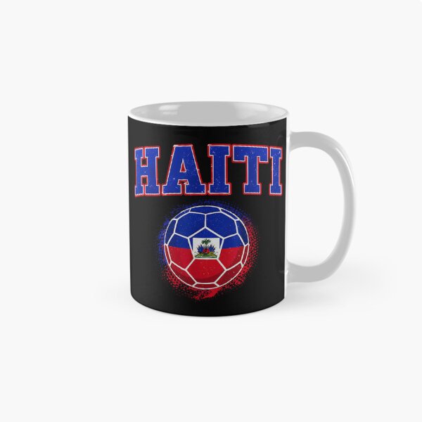 Item preview, Haiti Soccer Football Team National Flag Spirit Distressed Sports Graphic Print designed and sold by Capisedo.