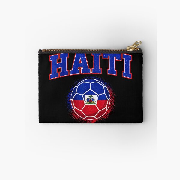 Item preview, Haiti Soccer Football Team National Flag Spirit Distressed Sports Graphic Print designed and sold by Capisedo.