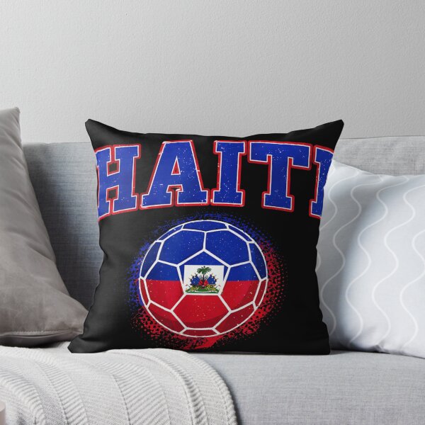 Item preview, Haiti Soccer Football Team National Flag Spirit Distressed Sports Graphic Print designed and sold by Capisedo.