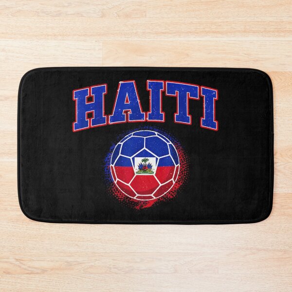 Item preview, Haiti Soccer Football Team National Flag Spirit Distressed Sports Graphic Print designed and sold by Capisedo.