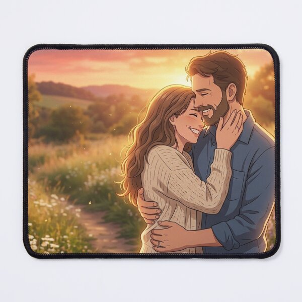 Item preview, Romantic Couple at Sunset designed and sold by Poldi89.