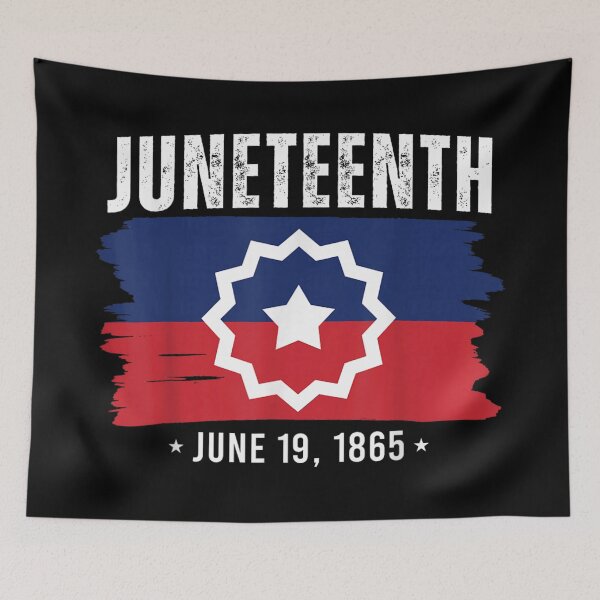 Item preview, Juneteenth National Freedom Day June 19 1865 Star Flag Graphic Tee designed and sold by Capisedo.