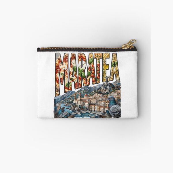 Item preview, Maratea Coastal Travel Typography Sticker Souvenir Summer Edition designed and sold by Imaginarium of Chaos falcon88 .
