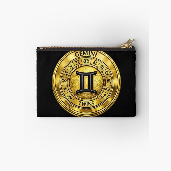 Item preview, Gemini Zodiac Symbol – Gold Disc designed and sold by Synthos1978.