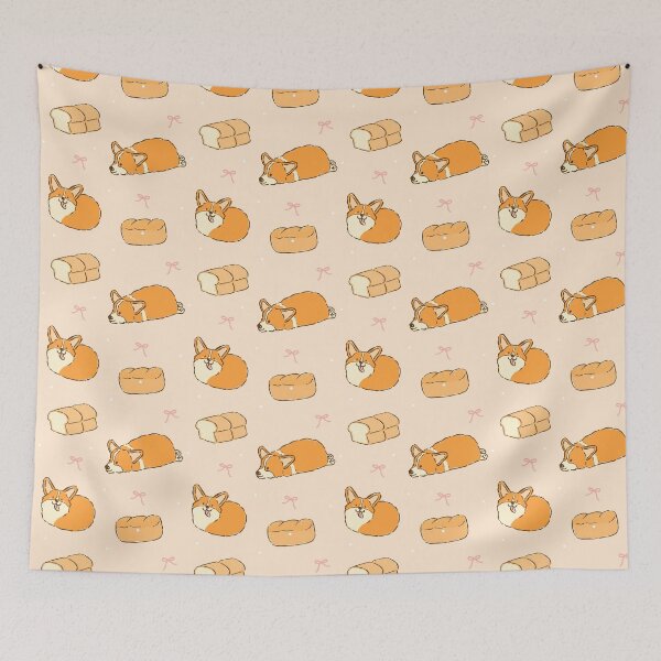 Item preview, Corgi and brioches designed and sold by OtterFactory.