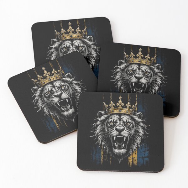 Item preview, Sverige king lion head designed and sold by PartietRiket.