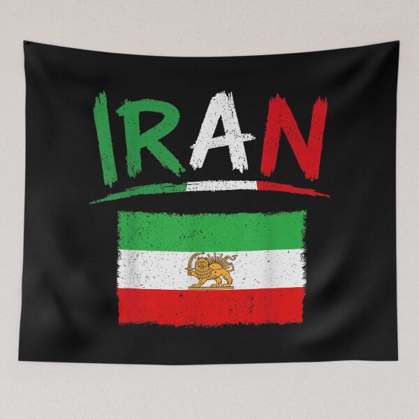 Item preview, Vintage Iran Lion And Sun Flag Ancient Persian Heritage History Culture designed and sold by Capisedo.