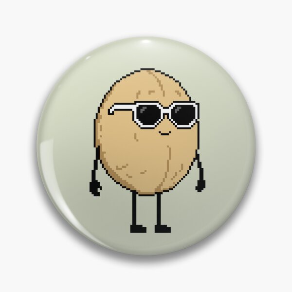 Item preview, Macadamia Pixel designed and sold by White Rim Mates.