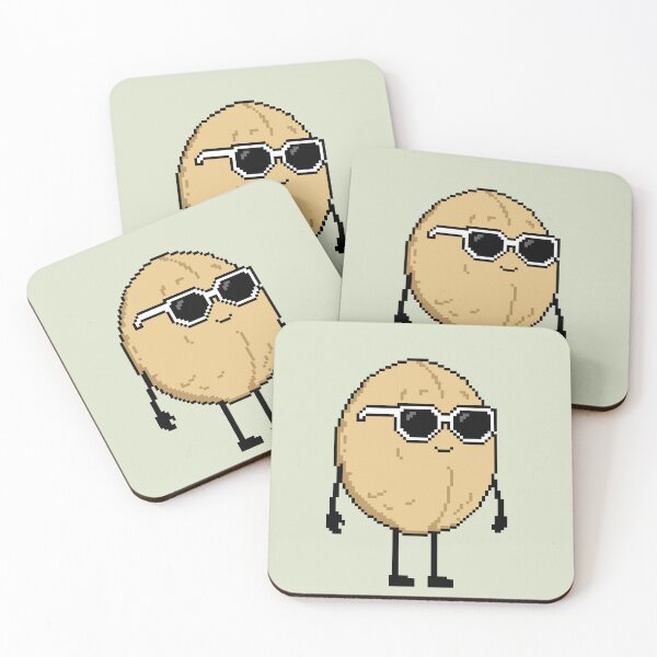Item preview, Macadamia Pixel designed and sold by White Rim Mates.