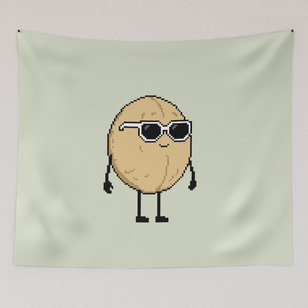 Item preview, Macadamia Pixel designed and sold by White Rim Mates.