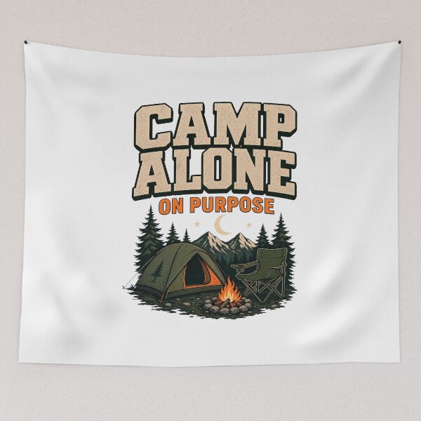 Item preview, Solo camping adventure designed and sold by pirminio.