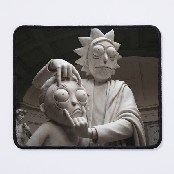 Item preview, Rick's Historical Statue designed and sold by IconicalMerch.