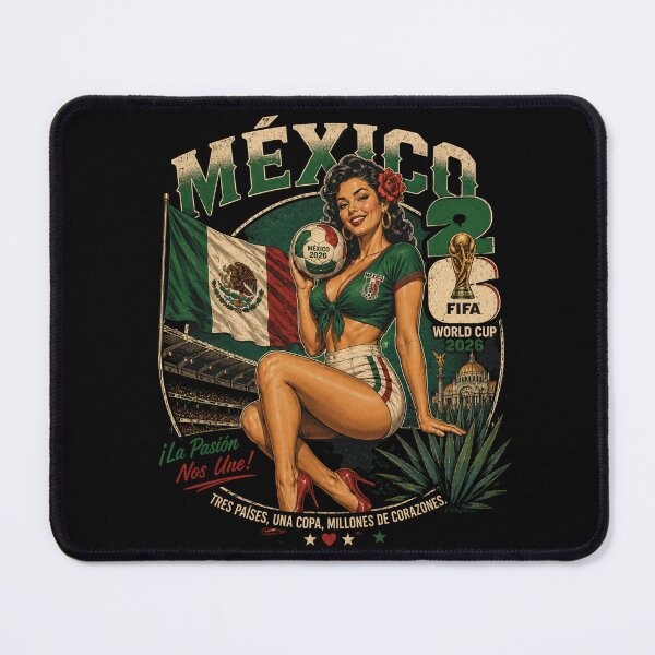Item preview, Pinup MEXICO WORLD CUP Variant designed and sold by PINDROPPA.