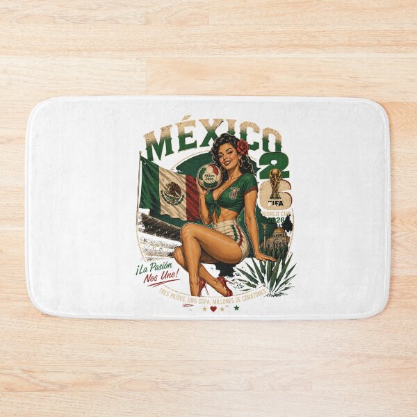 Item preview, Pinup MEXICO WORLD CUP Variant  designed and sold by PINDROPPA.