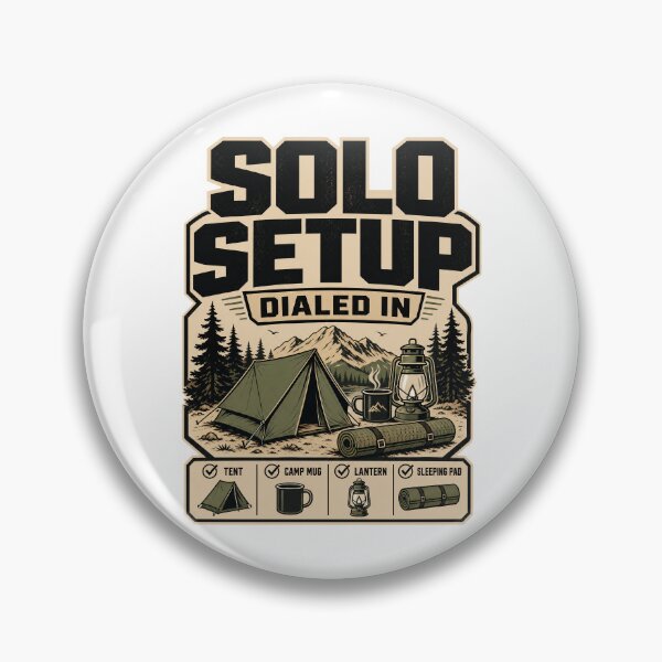 Item preview, Perfect solo camping setup designed and sold by pirminio.