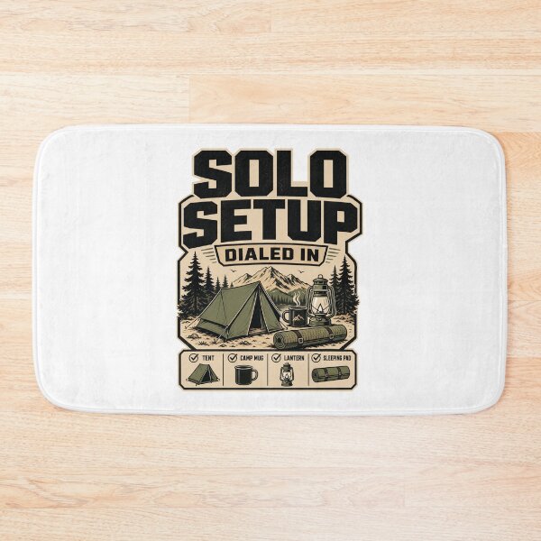 Item preview, Perfect solo camping setup designed and sold by pirminio.