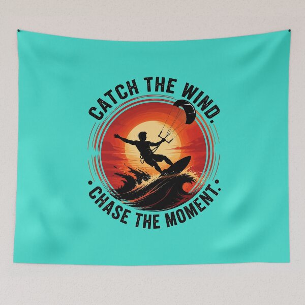 Item preview, Catch The Wind Chase The Moment designed and sold by taiche.