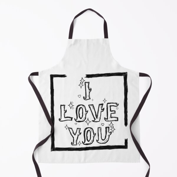 Item preview, I Love You Original Hand Lettered Gothic Grunge Typography designed and sold by Kitishop.