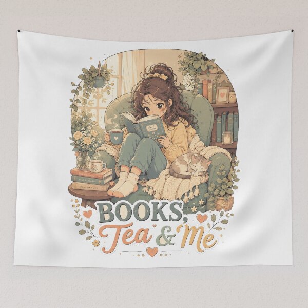 Item preview, Books, Tea & Me designed and sold by PaulKlor.