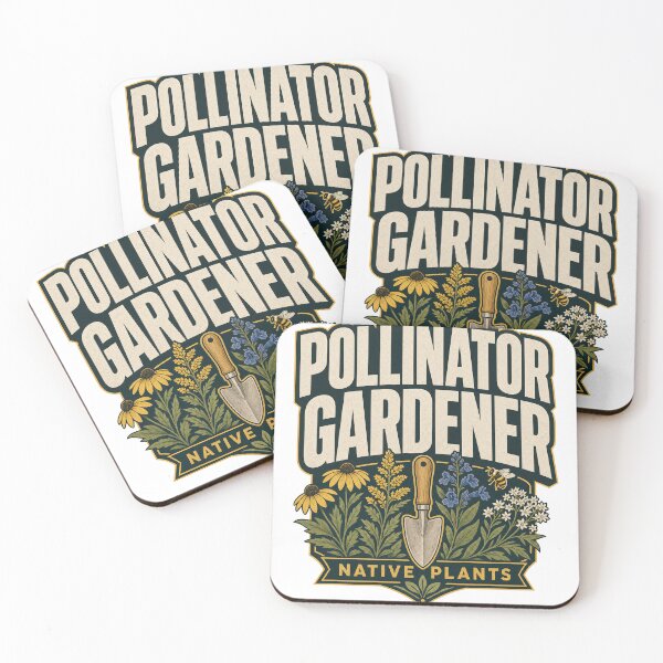 Item preview, Pollinator gardener with native plants designed and sold by pirminio.