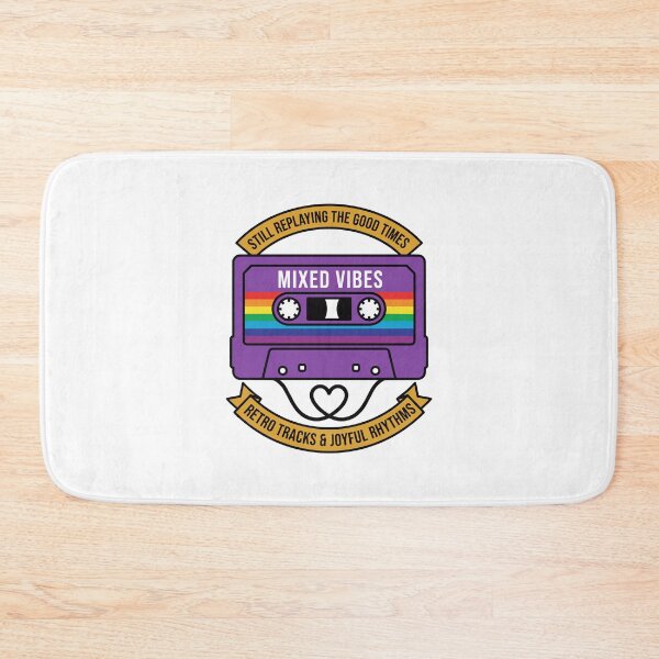 Item preview, LGBTQ Rainbow Cassette Tape Vintage Heart Mixtape Pride designed and sold by crouchingpixel.